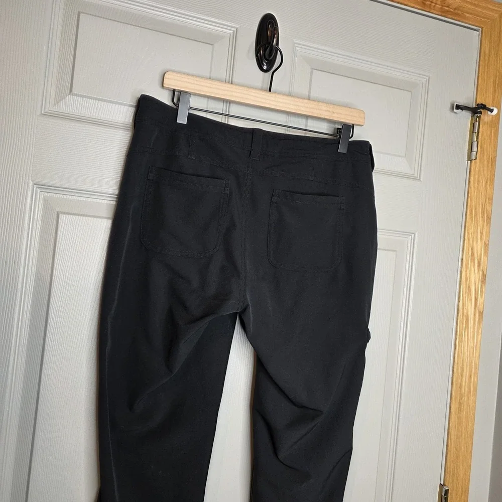 THE NORTH FACE Roll Up Soft Shell Stretch Pant Athletic Hiking GORPCORE Black 8
